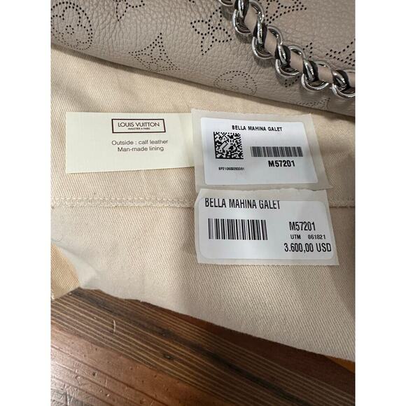 Louis Vuitton Bella Mahina Galet Bag - Picture 15 of 16